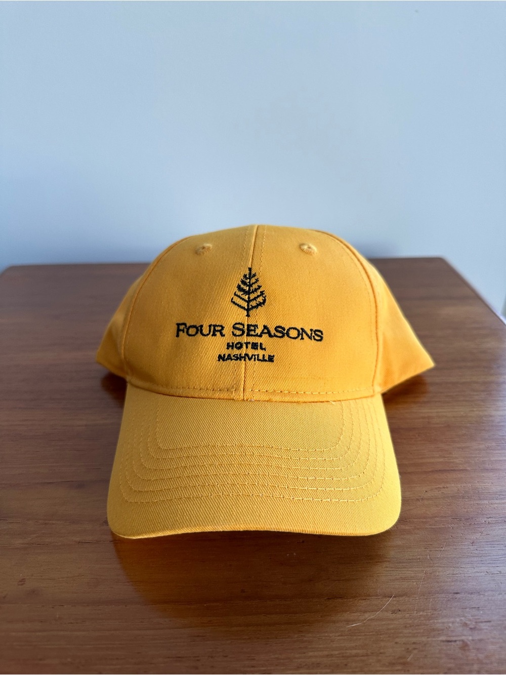 Four Seasons Hotel Nashville Yellow Baseball Cap - NWOT
